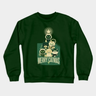 Merry Catmas Crewneck Sweatshirt